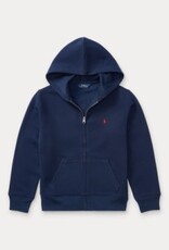 RALPH LAUREN RALPH LAUREN Sweater met rits en kap blauw