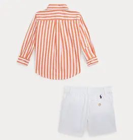 RALPH LAUREN RALPH LAUREN Baby bermuda wit