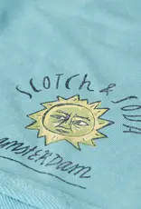 SCOTCH & SODA SCOTCH & SODA Short artwork milky blue