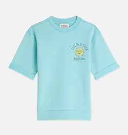 SCOTCH & SODA SCOTCH & SODA Sweater artwork milky blue