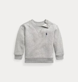 RALPH LAUREN RALPH LAUREN Sweater ronde col grijs