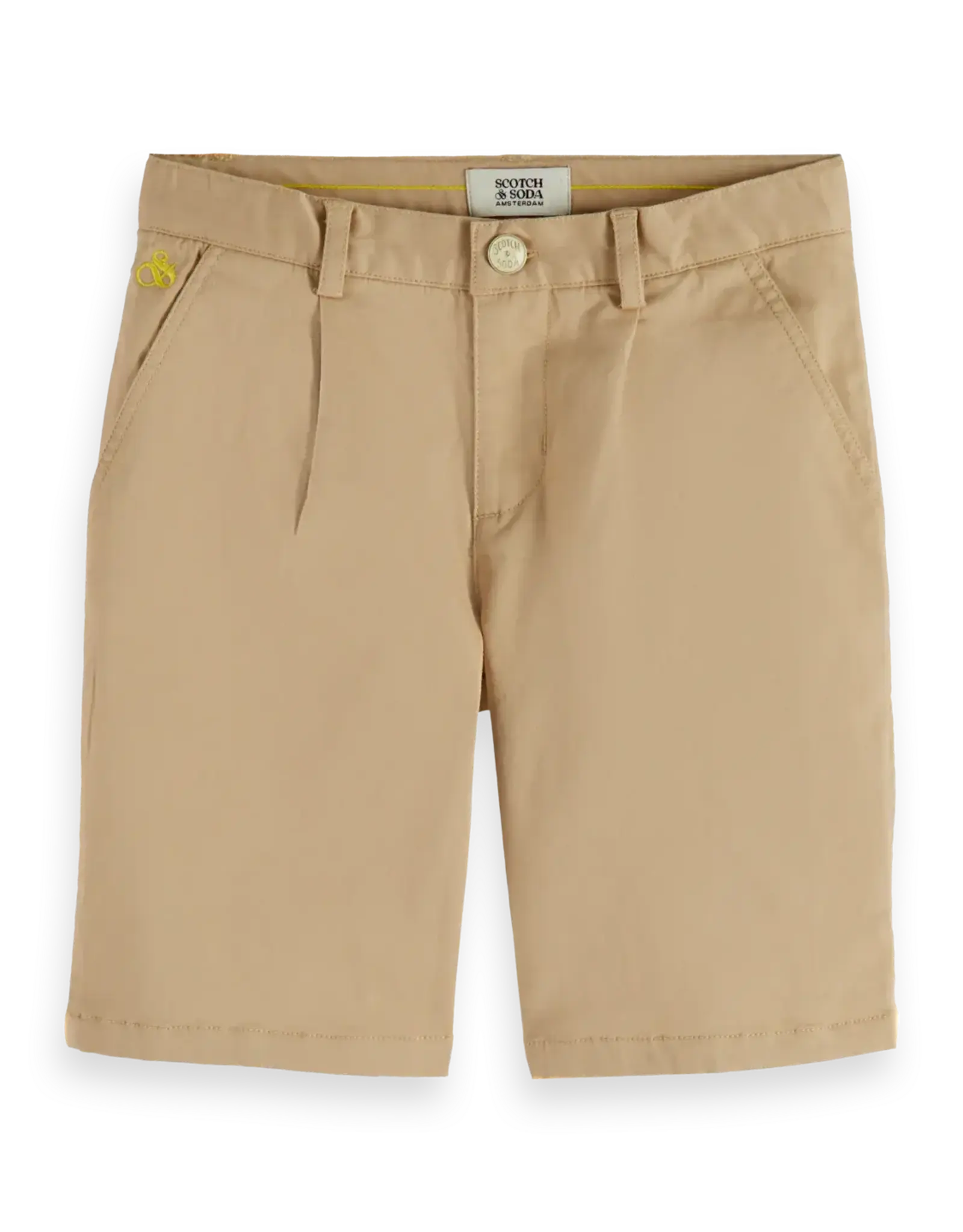 SCOTCH & SODA SCOTCH & SODA Chino short travertine