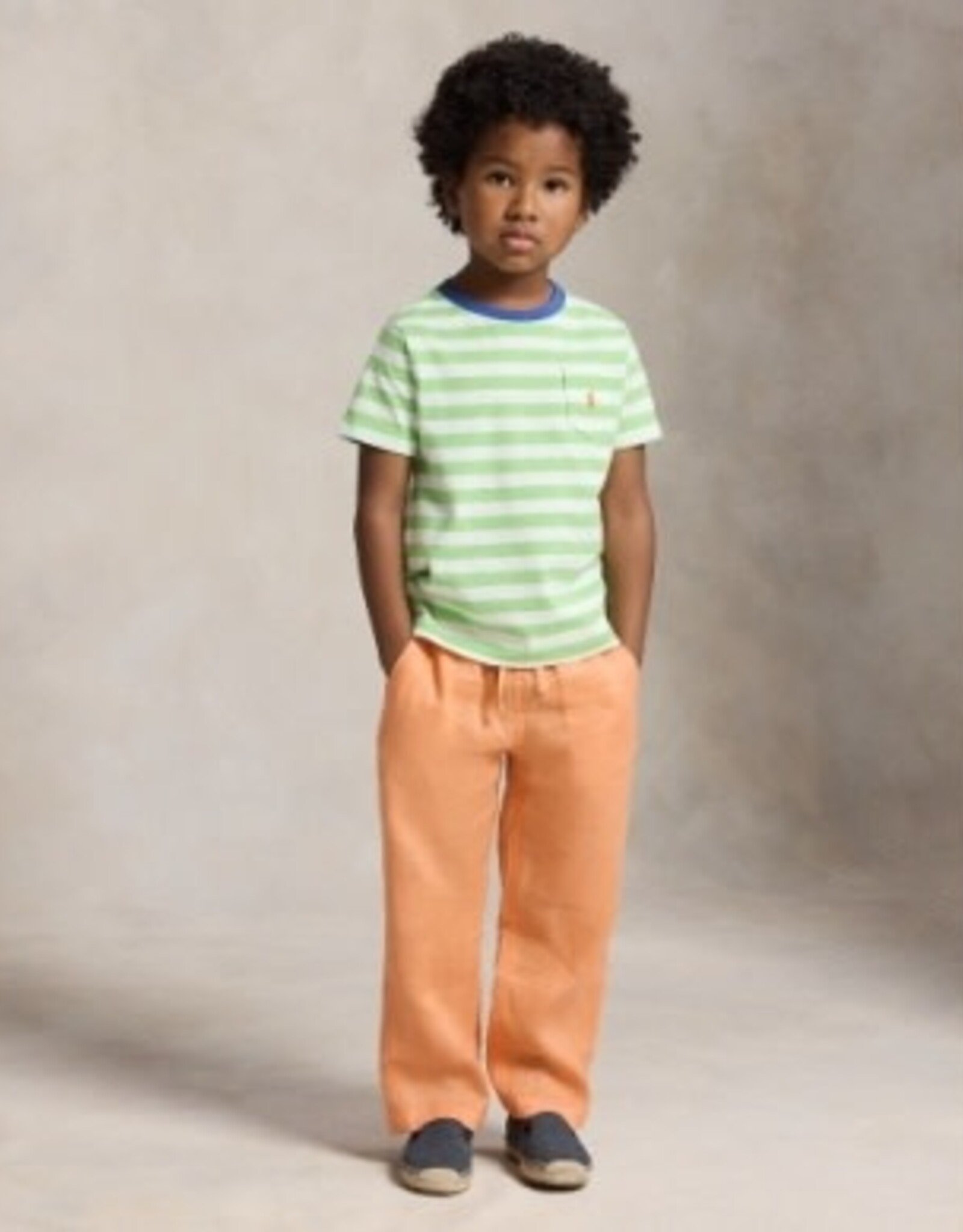 RALPH LAUREN RALPH LAUREN T-shirt gestreept groen/wit