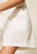 TWIN SET TWIN SET Short off white