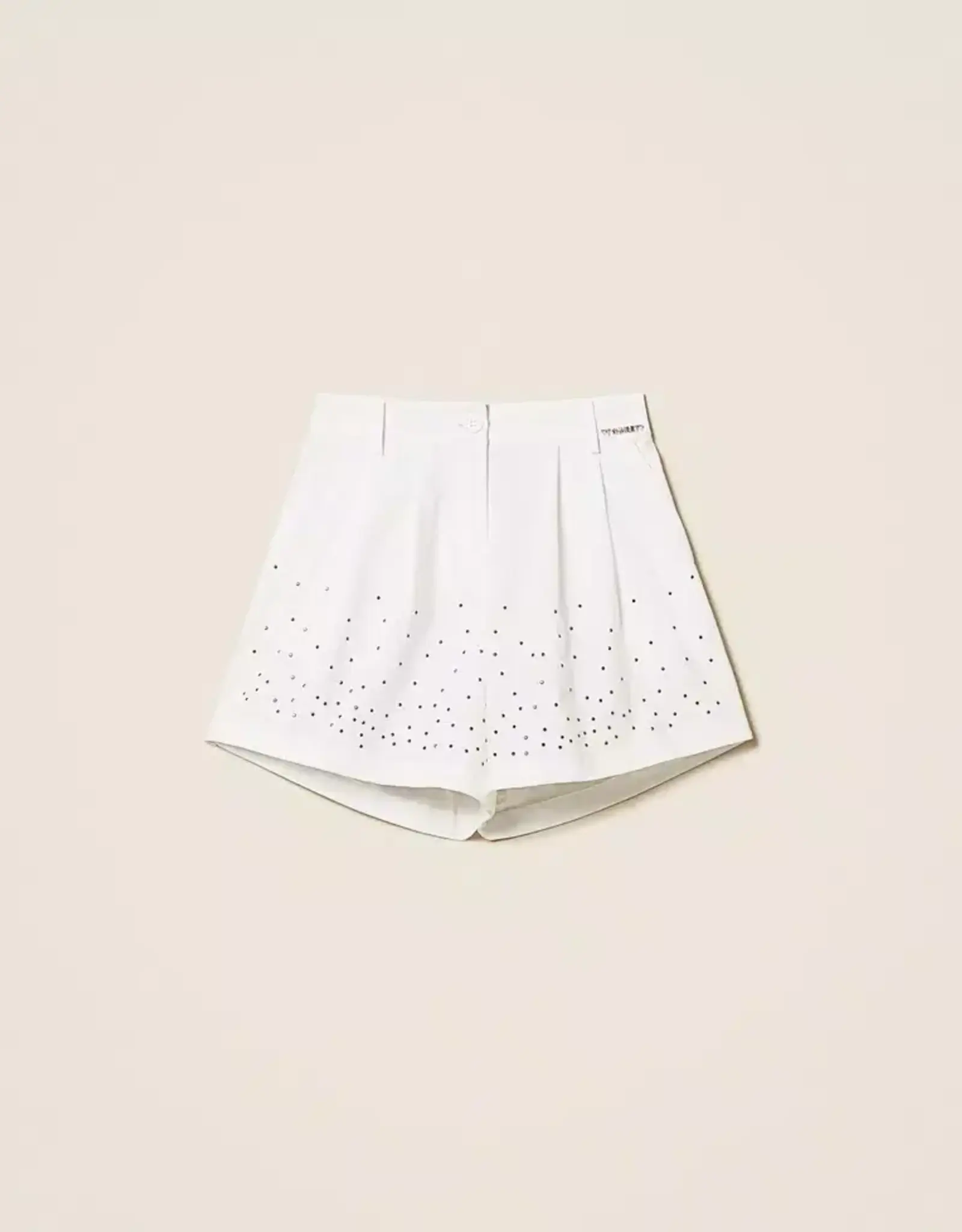 TWIN SET TWIN SET Short off white