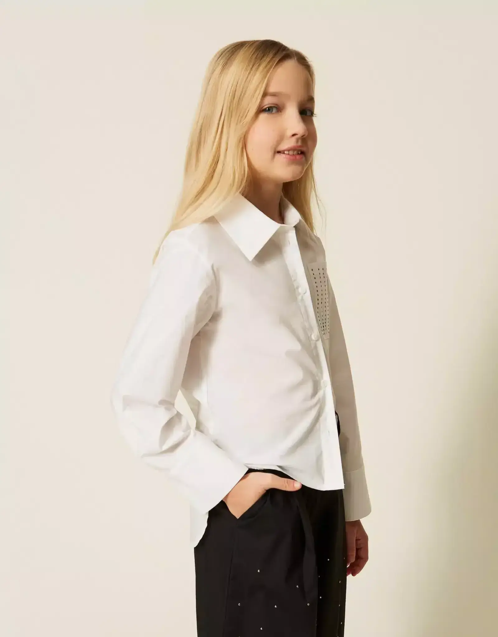 TWIN SET TWIN SET Blouse off white GJ2018