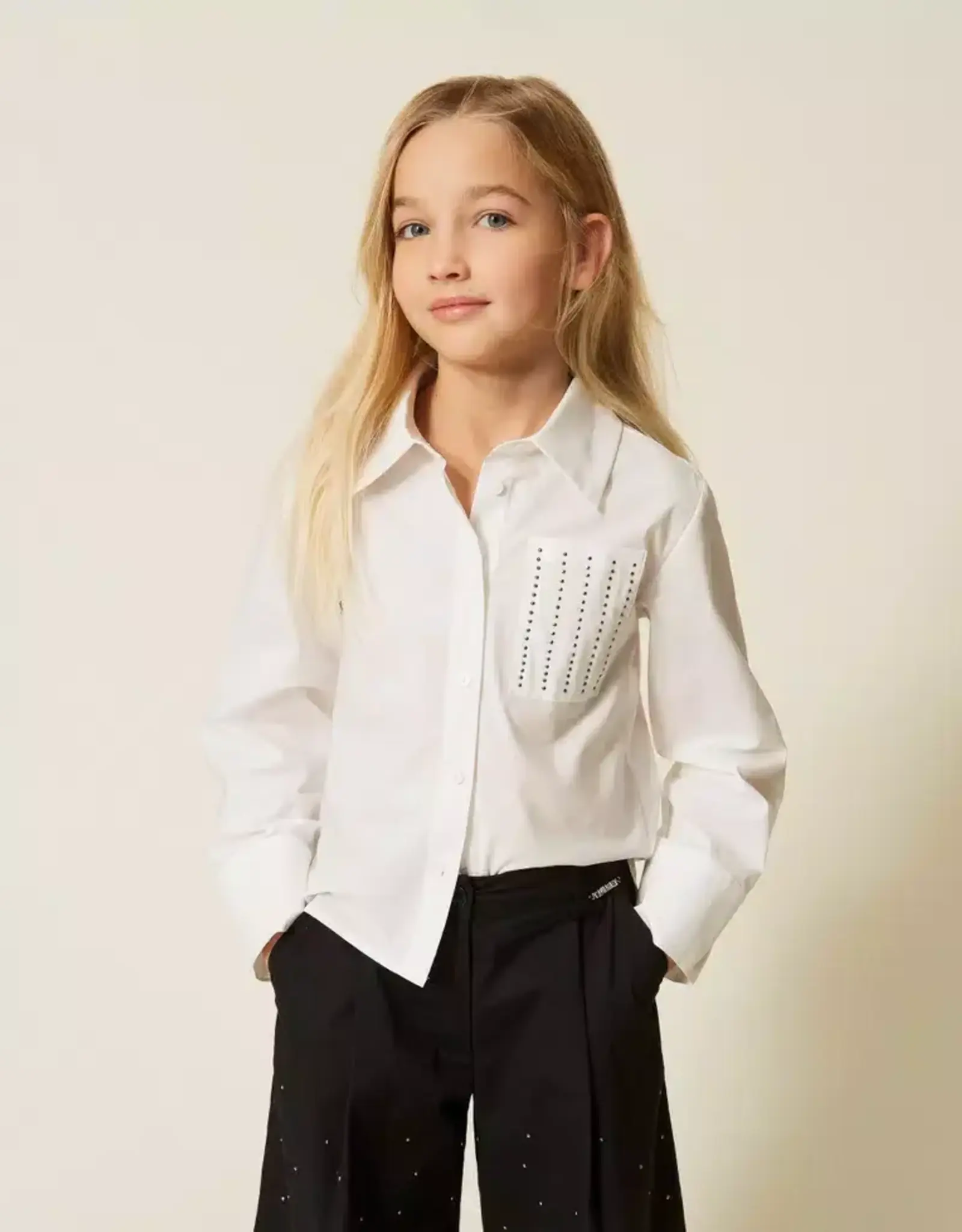 TWIN SET TWIN SET Blouse off white GJ2018