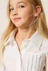 TWIN SET TWIN SET Blouse off white GJ2018