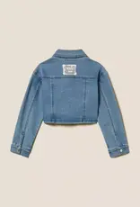 TWIN SET TWIN SET Jeansjasje denim blue