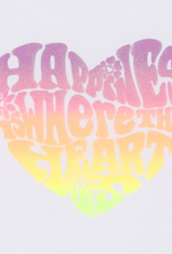 BILLIEBLUSH BILLIEBLUSH T-shirt hart wit