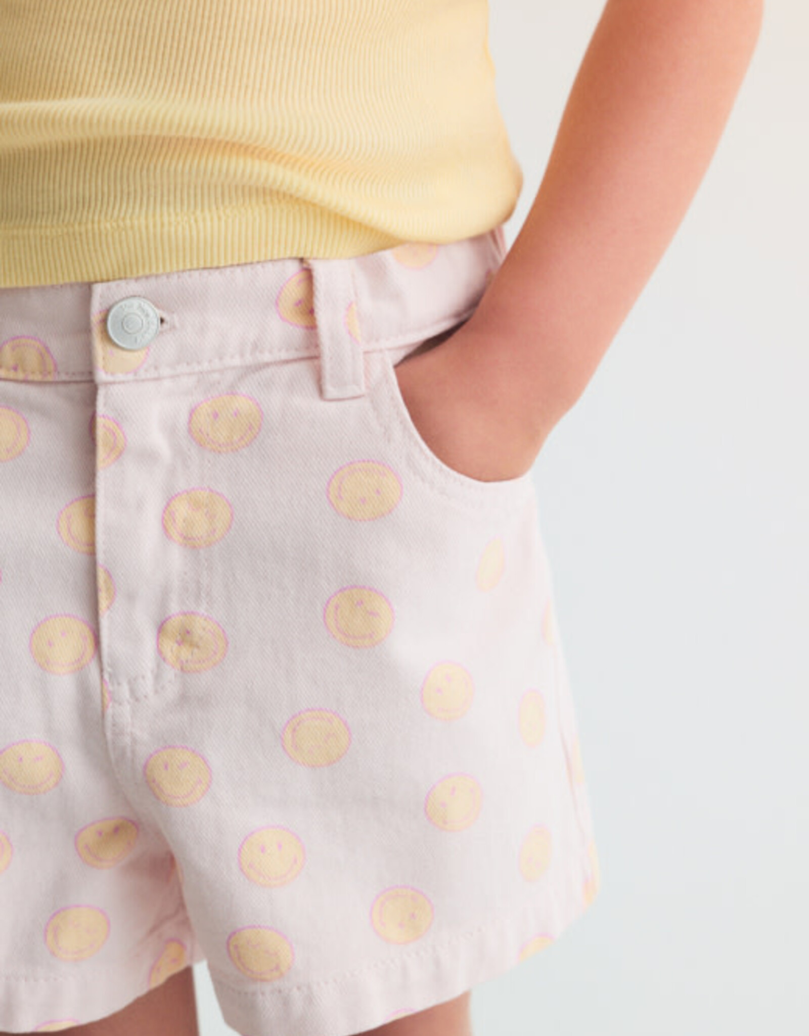 THE NEW SOCIETY THE NEW SOCIETY Smiley denim short