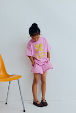 THE NEW SOCIETY THE NEW SOCIETY TNS logo t-shirt pink lavander