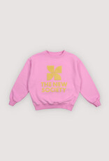 THE NEW SOCIETY THE NEW SOCIETY TNS logo sweatshirt pink lavander