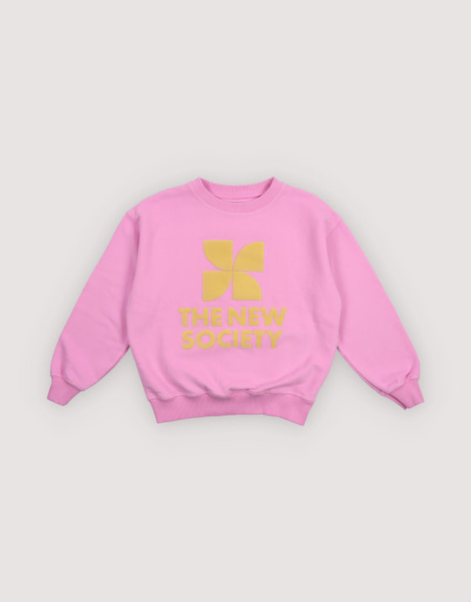 THE NEW SOCIETY THE NEW SOCIETY TNS logo sweatshirt pink lavander