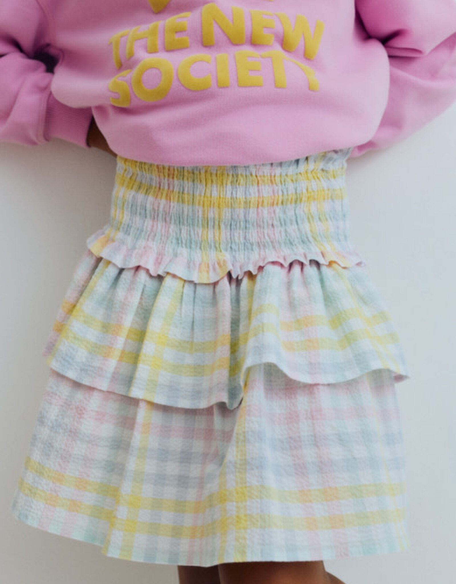THE NEW SOCIETY THE NEW SOCIETY Mallow skirt check
