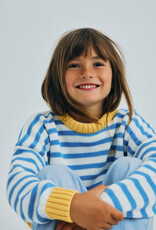 THE NEW SOCIETY THE NEW SOCIETY Marigold jumper vista blue stripes