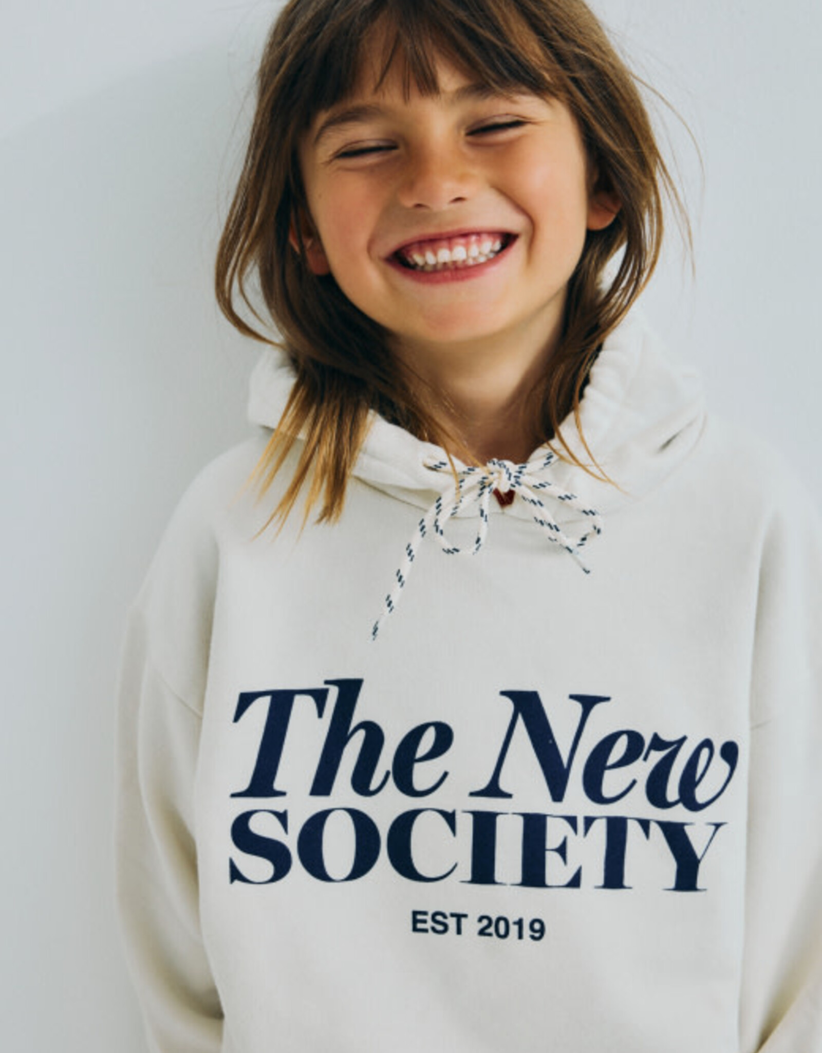 THE NEW SOCIETY THE NEW SOCIETY Bonsai hoodie ecru
