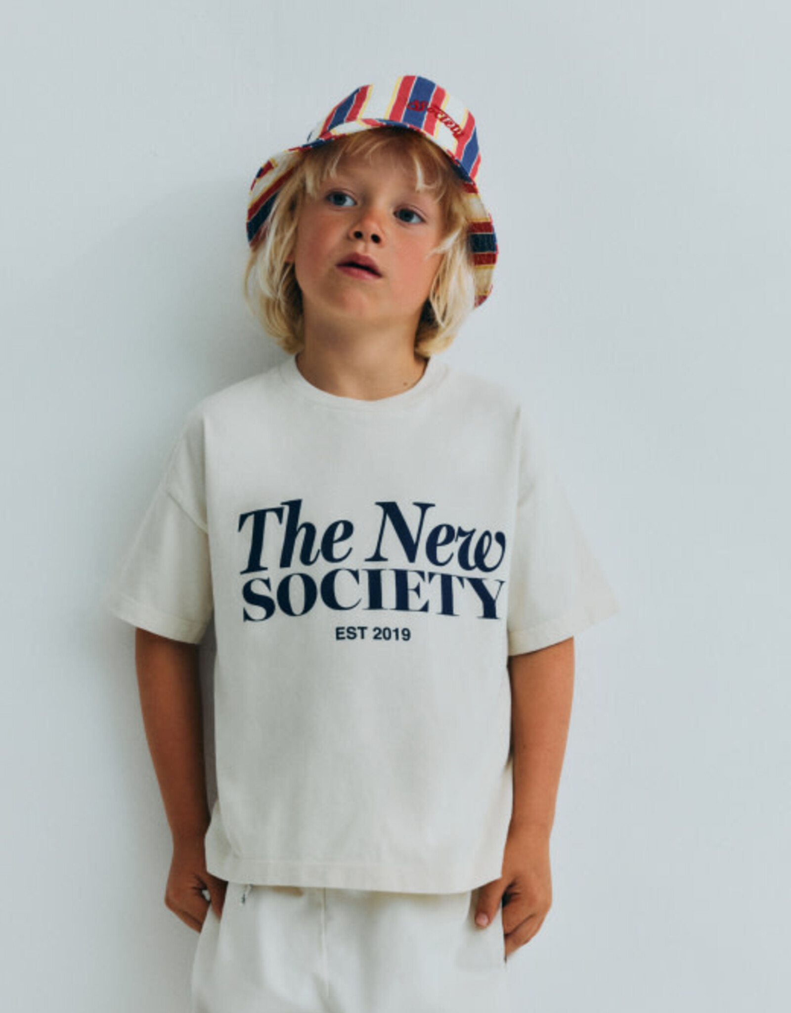 THE NEW SOCIETY THE NEW SOCIETY Bonsai t-shirt ecru