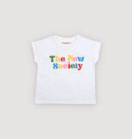 THE NEW SOCIETY THE NEW SOCIETY Wisteria t-shirt pure cloud