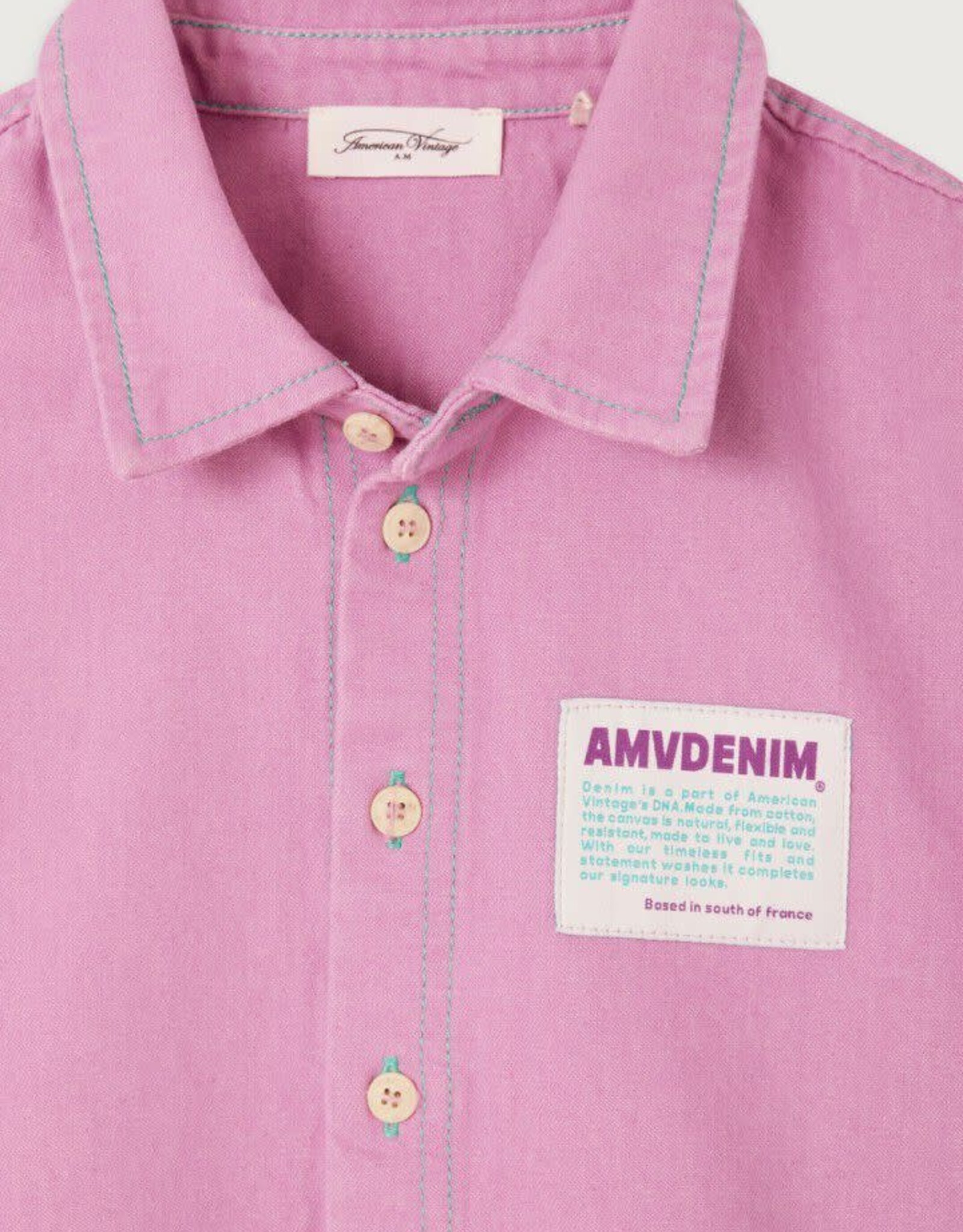 AMERICAN VINTAGE AMERICAN VINTAGE Grezbay chemise Jacinthe