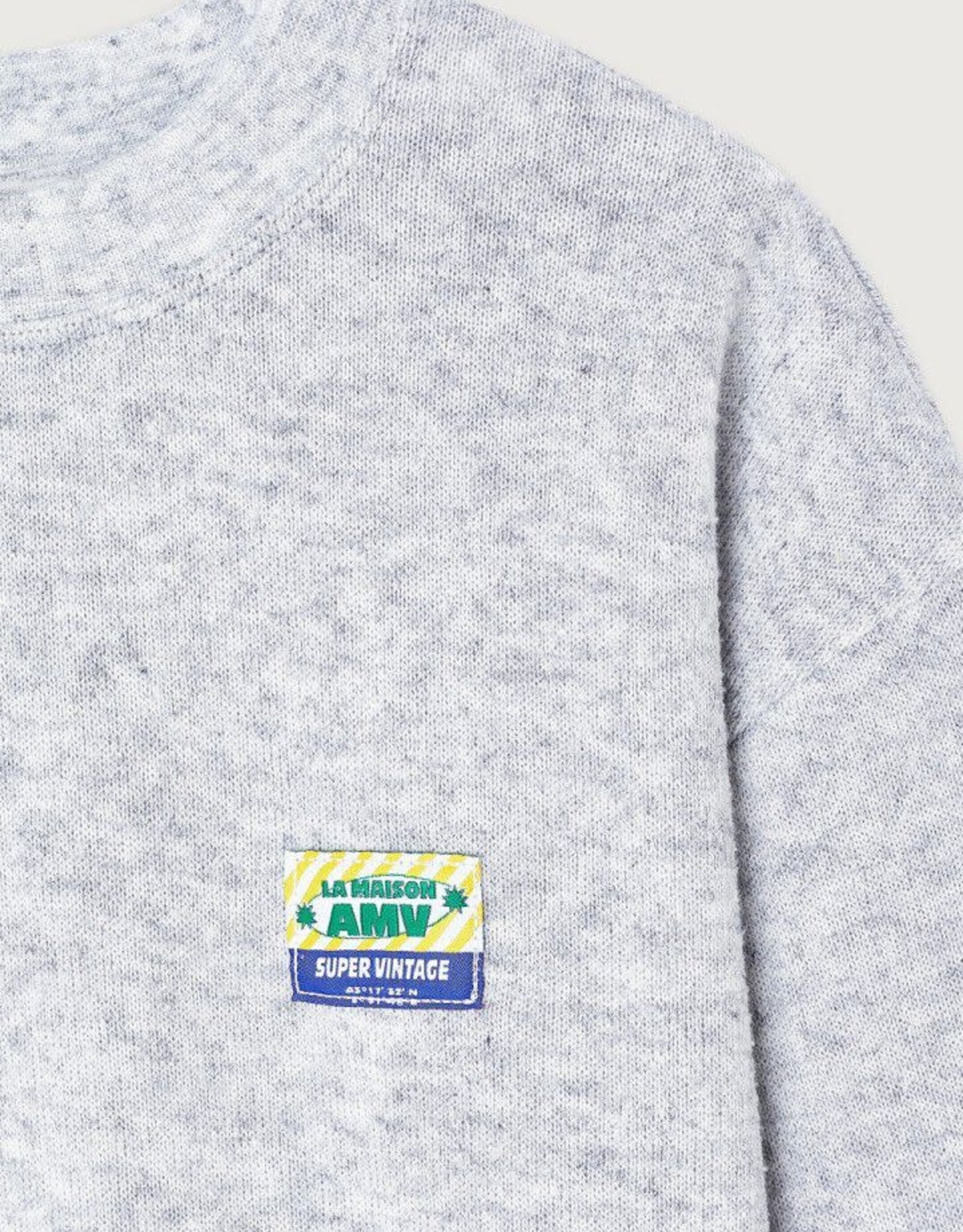 AMERICAN VINTAGE AMERICAN VINTAGE Evona sweater gris clair