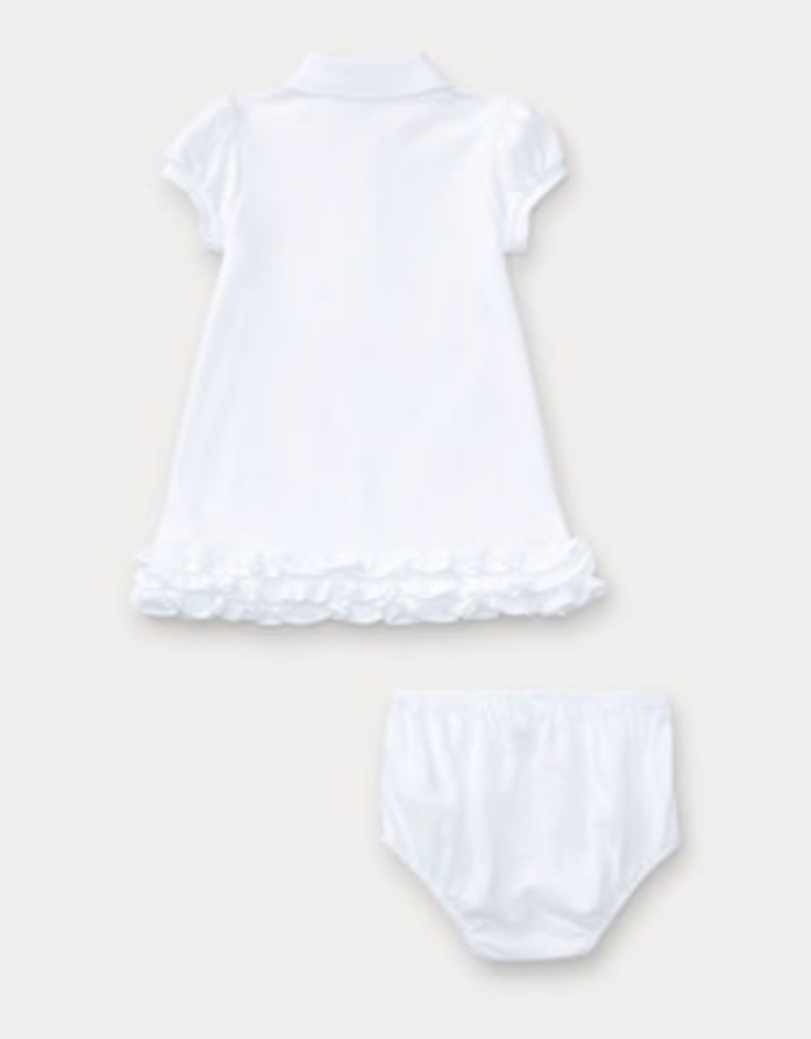 RALPH LAUREN RALPH LAUREN Kleedje wit met paardjes in kleuren