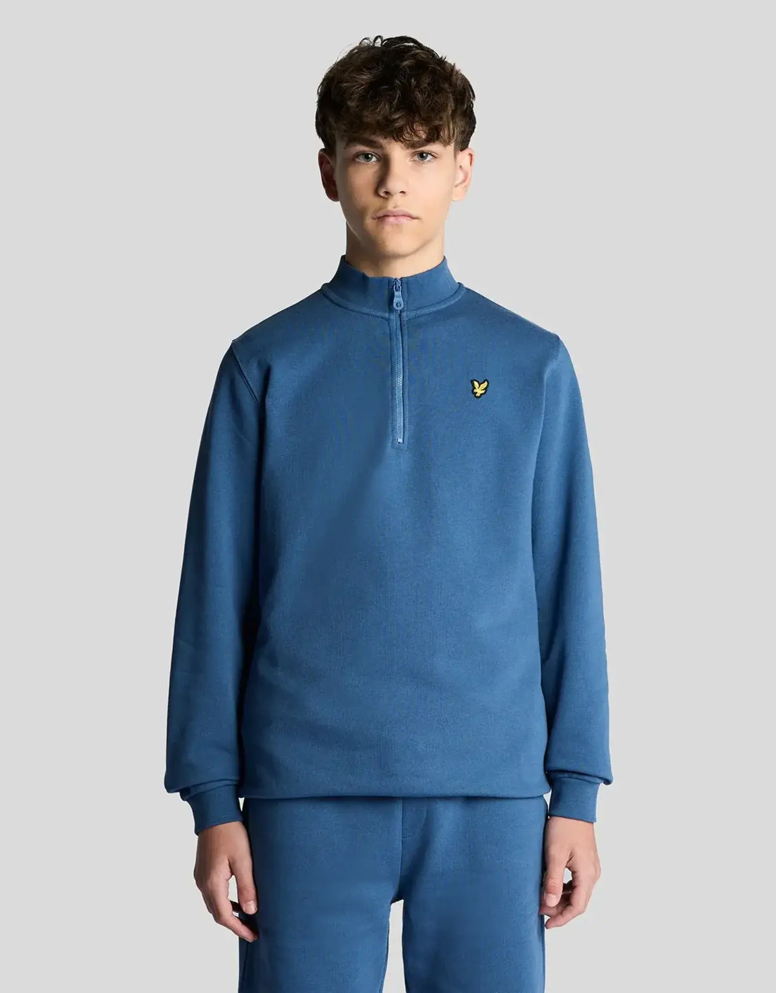 LYLE & SCOTT LYLE & SCOTT Quarter zip pullover dark cornflower