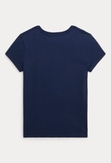 RALPH LAUREN RALPH LAUREN T-shirt meisje  KM blauw