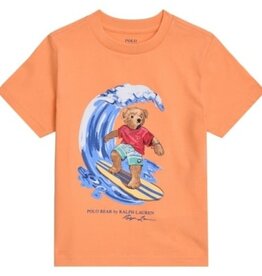 RALPH LAUREN RALPH LAUREN T-shirt surfende beer oranje