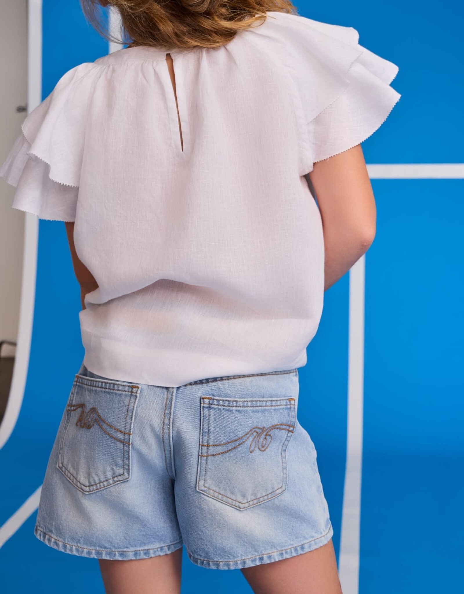 AMERICAN OUTFITTERS Ao76 April shorts wash light