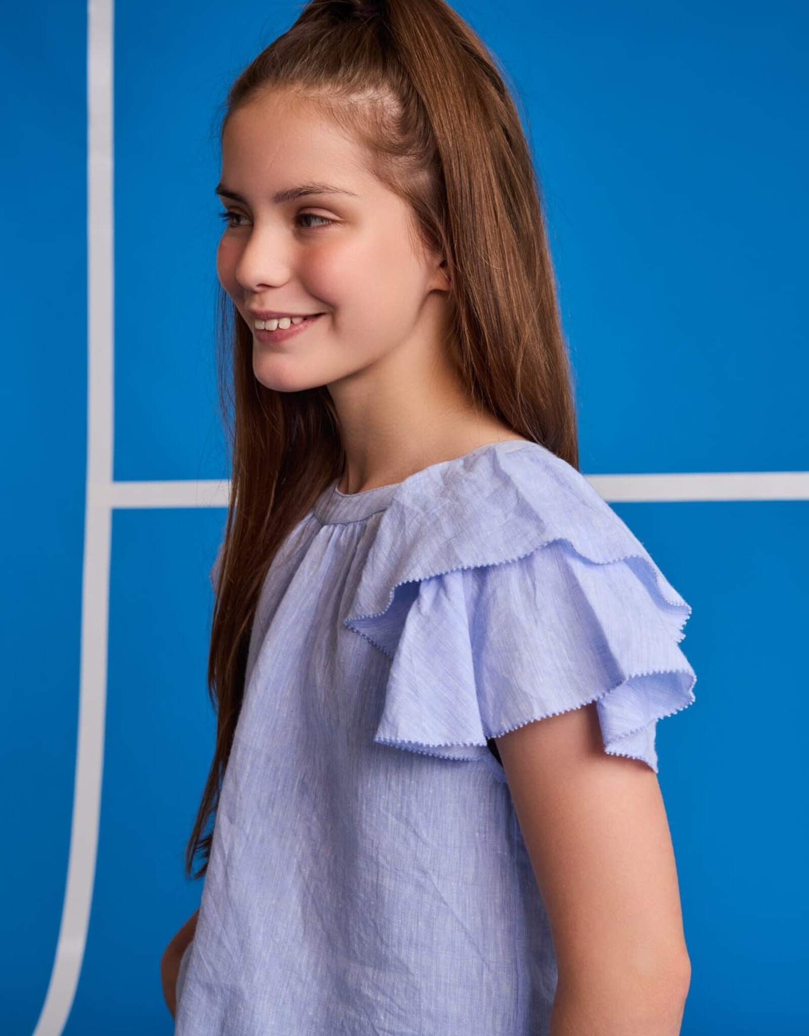 AMERICAN OUTFITTERS Ao76 Ivy shirt wade OL blue