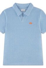 LACOSTE LACOSTE Terry polo chambray