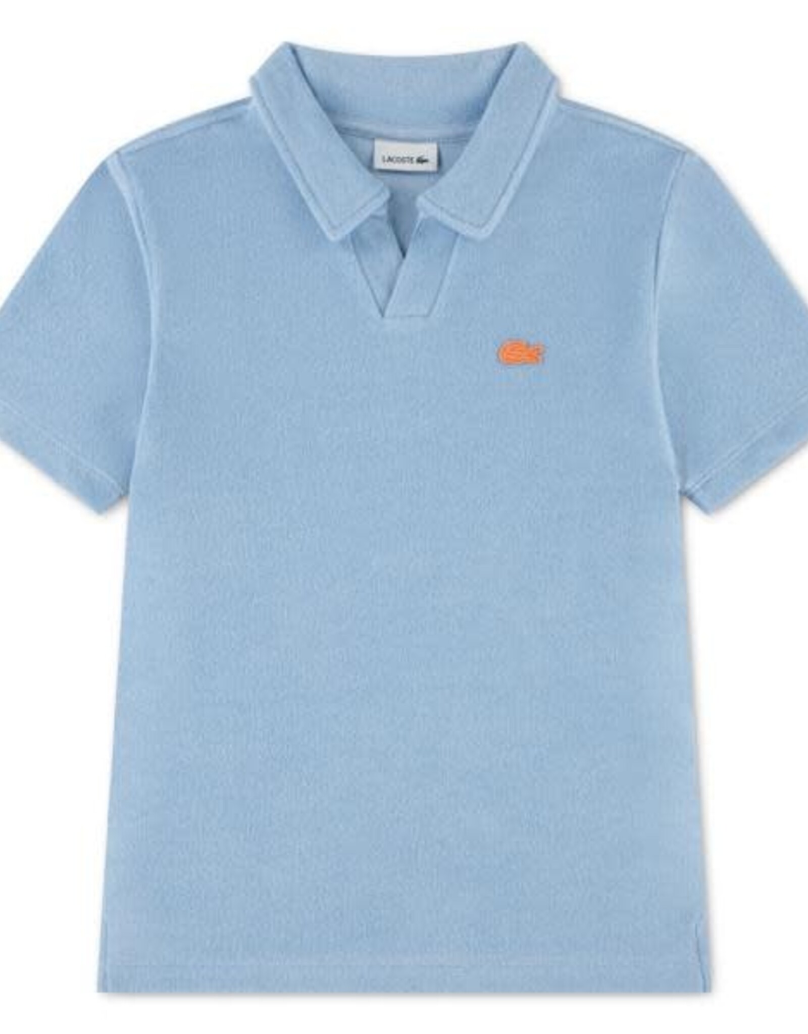 LACOSTE LACOSTE Terry polo chambray