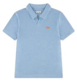 LACOSTE LACOSTE Terry polo chambray