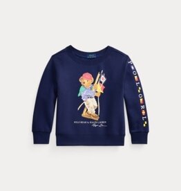 RALPH LAUREN RALPH LAUREN Sweater met beer blauw