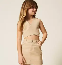 TWIN SET TWIN SET Rok beige