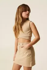 TWIN SET TWIN SET Rok beige