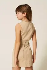 TWIN SET TWIN SET Rok beige