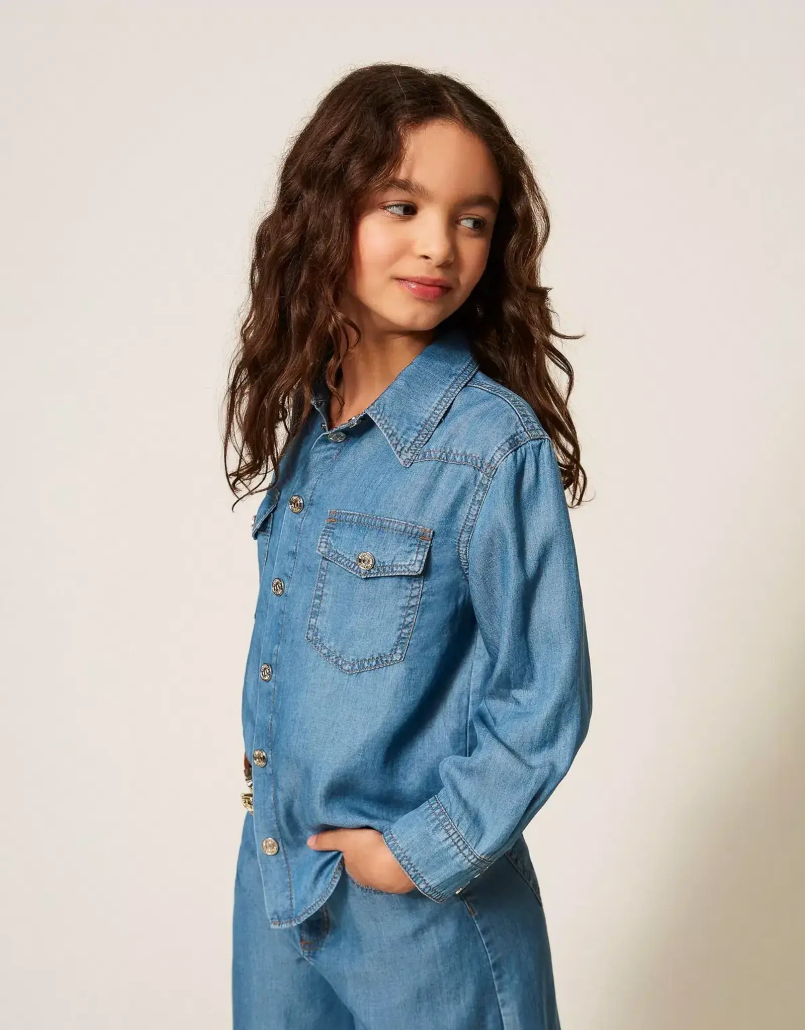TWIN SET TWIN SET Jeansblouse