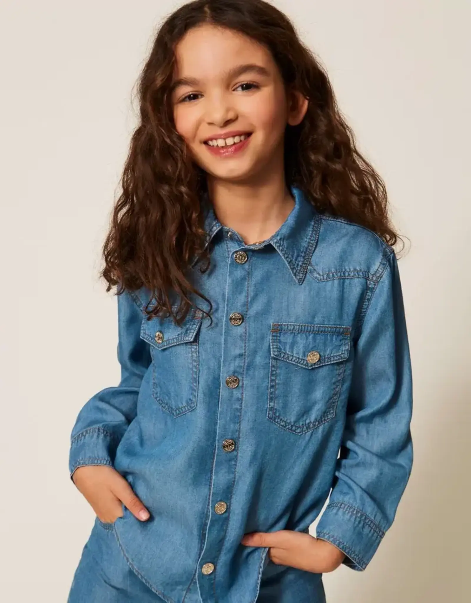 TWIN SET TWIN SET Jeansblouse