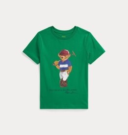 RALPH LAUREN RALPH LAUREN T-shirt met beer groen