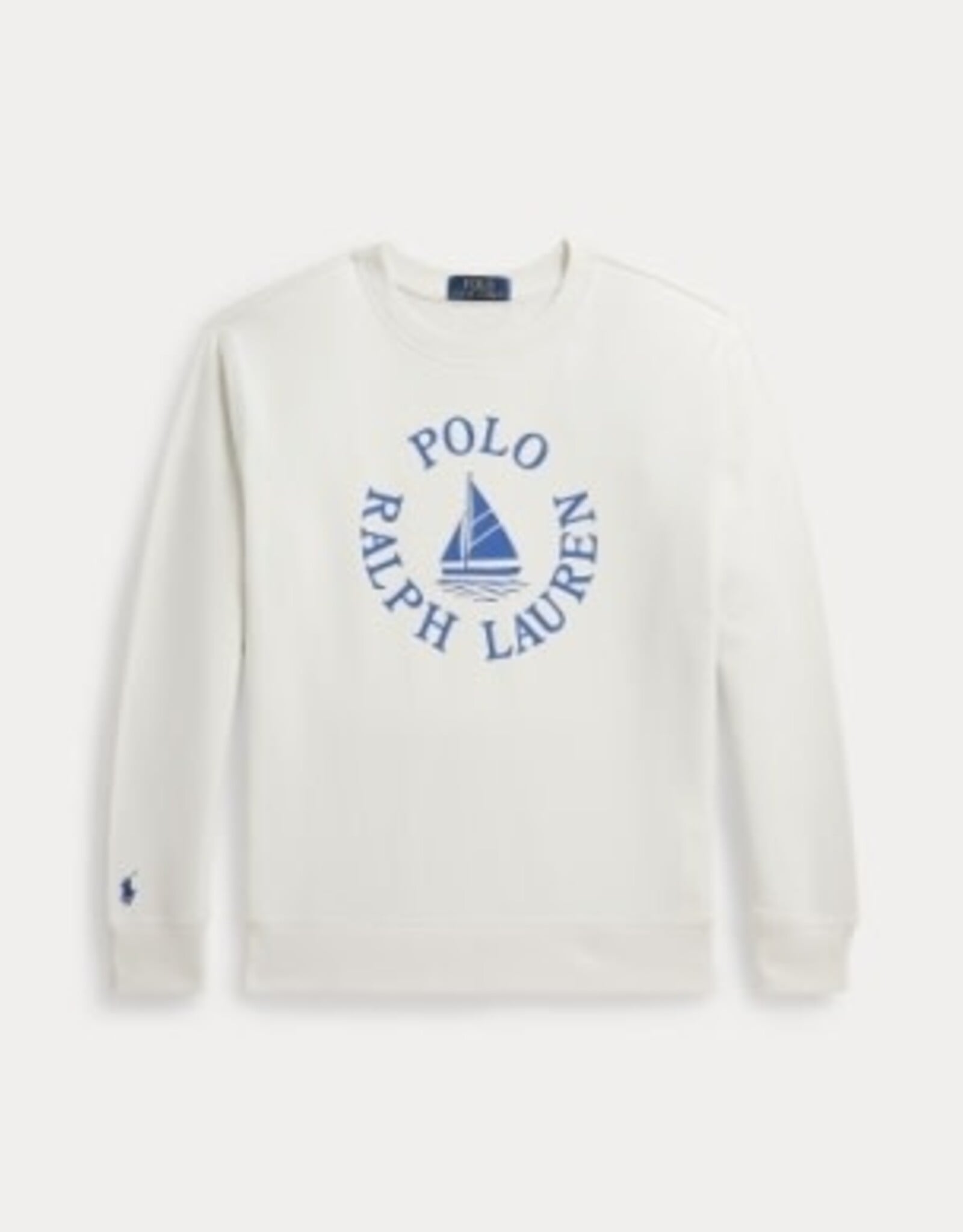 RALPH LAUREN RALPH LAUREN Sweater met zeilboot wit