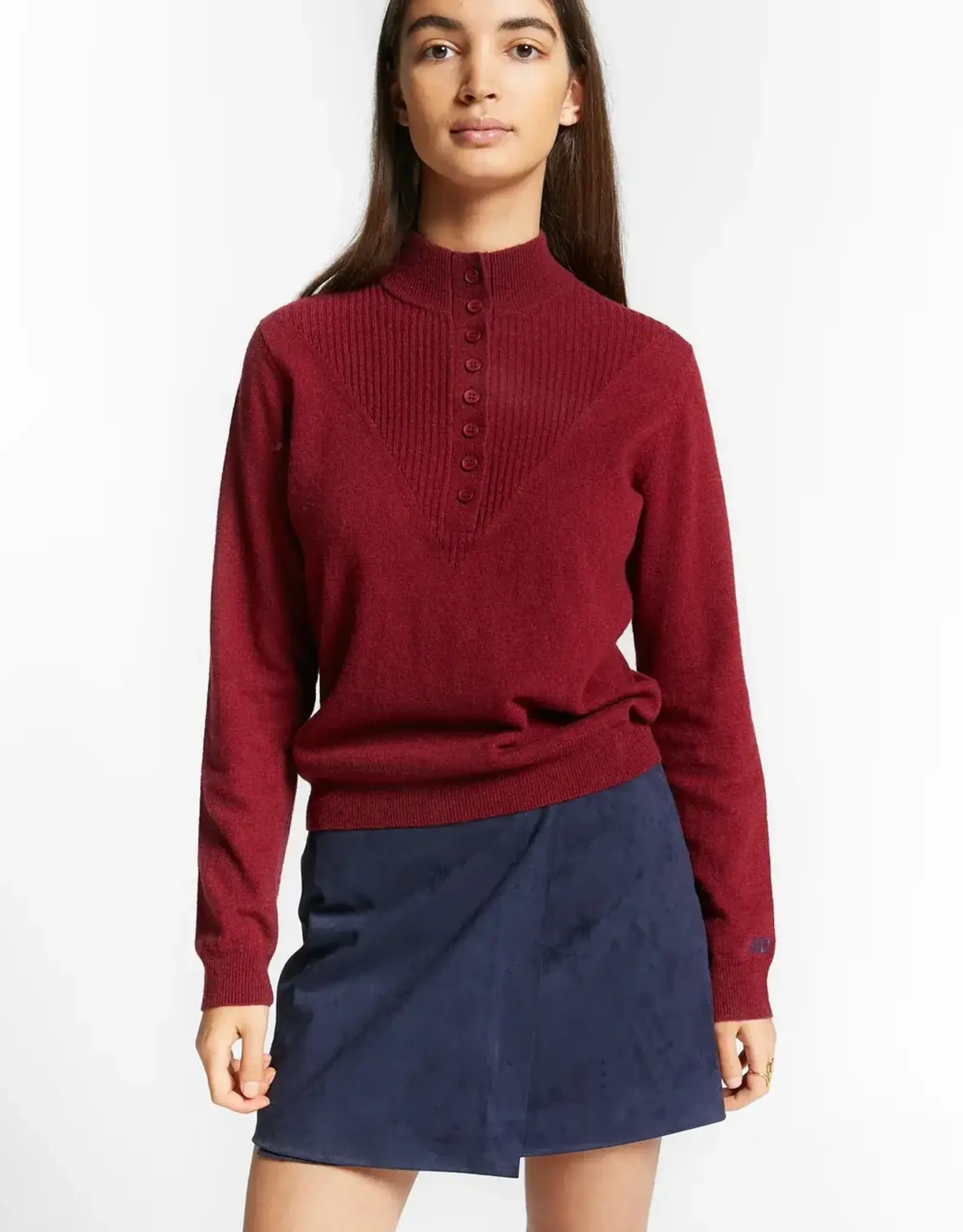 INDEE INDEE Winter merlot red
