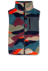 AMERICAN OUTFITTERS Ao76 Teddy reverse bodywarmer
