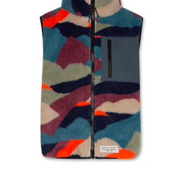 AMERICAN OUTFITTERS Ao76 Teddy reverse bodywarmer
