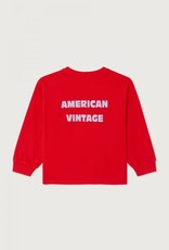 AMERICAN VINTAGE AMERICAN VINTAGE Fizvalley t-shirt LM fraise vintage