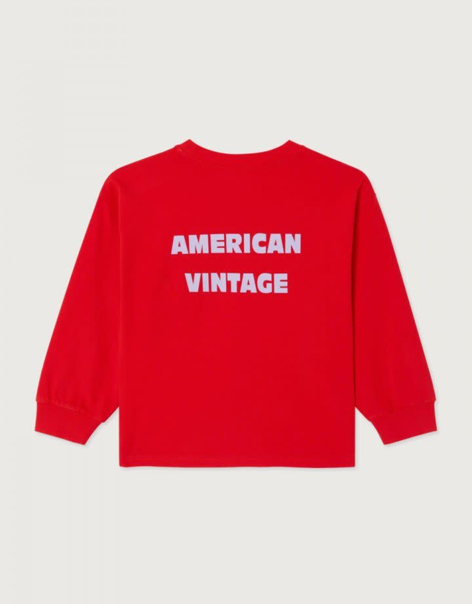 AMERICAN VINTAGE AMERICAN VINTAGE Fizvalley t-shirt LM fraise vintage