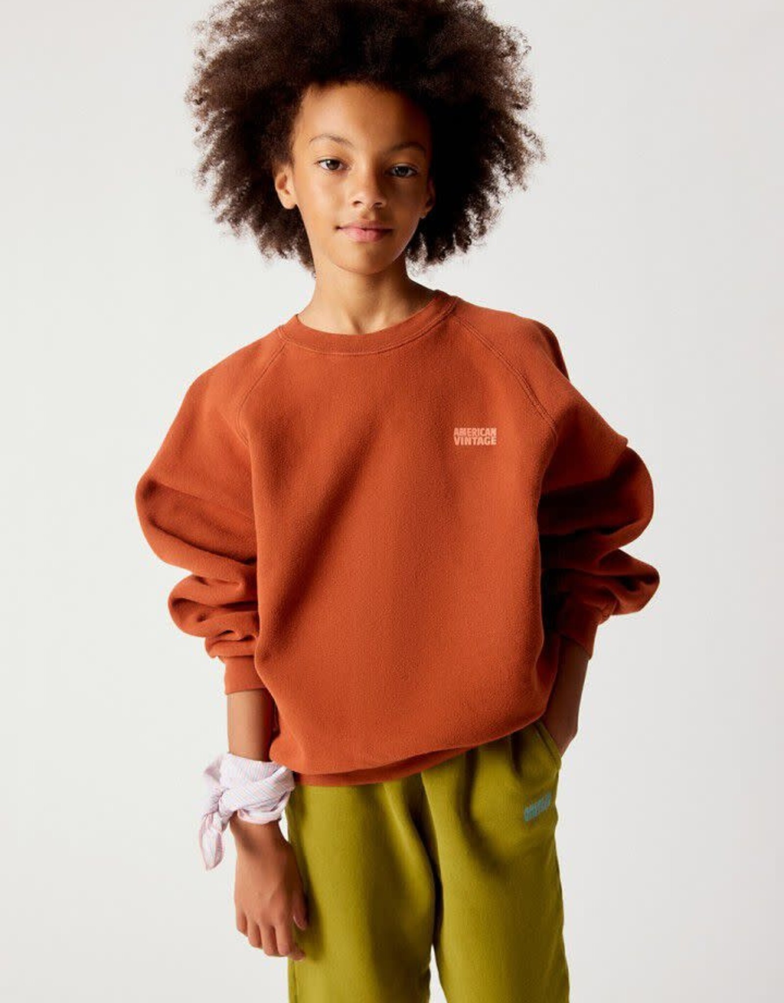 AMERICAN VINTAGE AMERICAN VINTAGE Izubird sweater canelle vintage