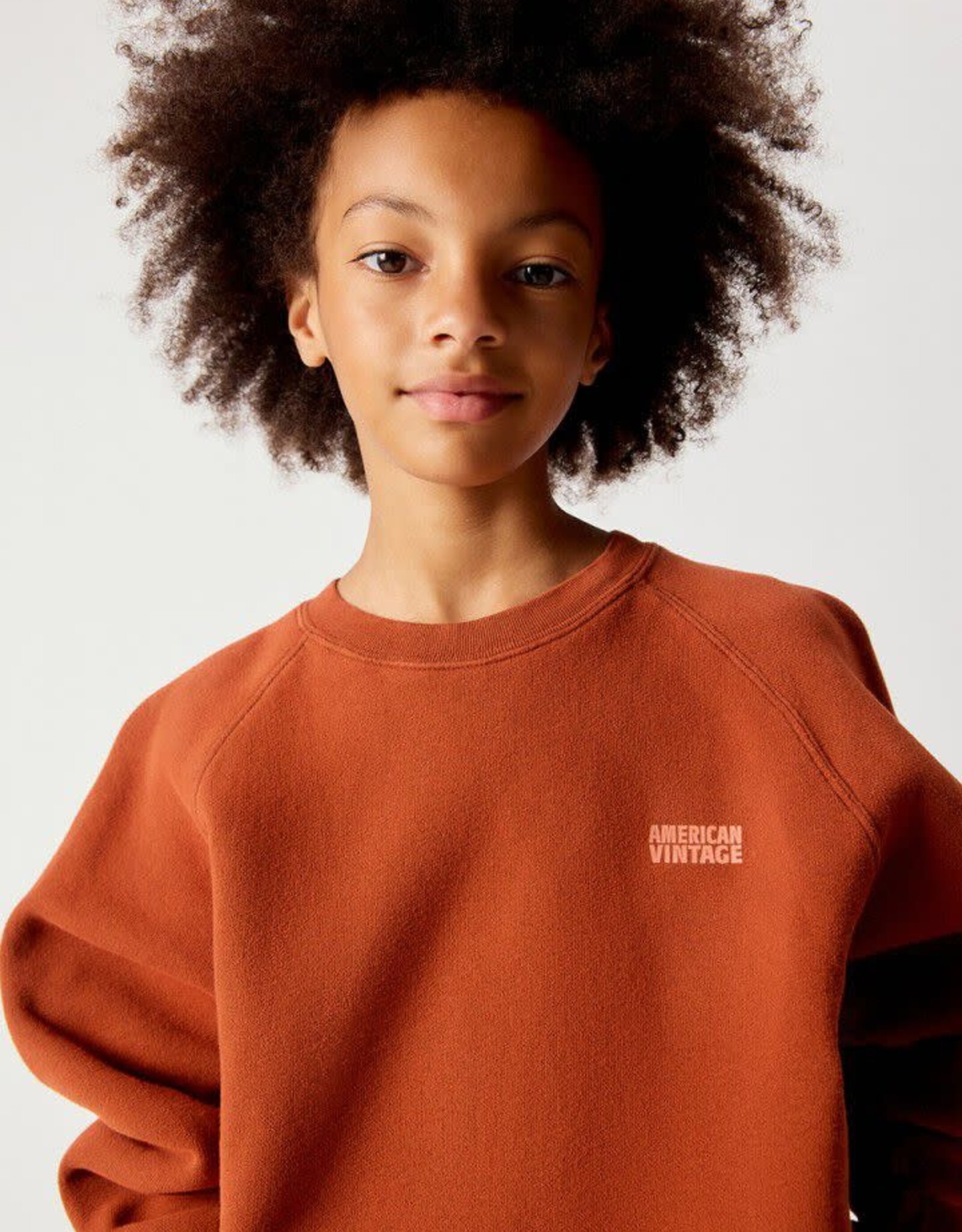 AMERICAN VINTAGE AMERICAN VINTAGE Izubird sweater canelle vintage