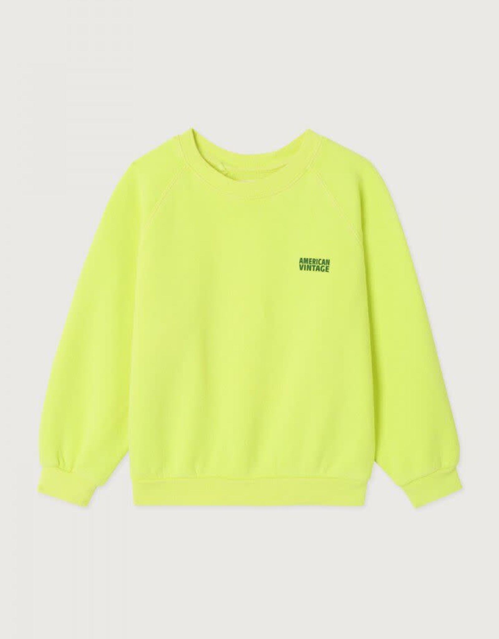 AMERICAN VINTAGE AMERICAN VINTAGE Izubird sweater citron fluo